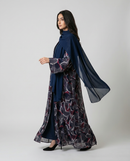 Crimson Whisper Abaya