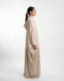 Hooded Cape (Beige)