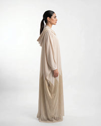 Hooded Cape (Beige)