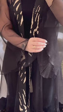 Golden Dusk Abaya