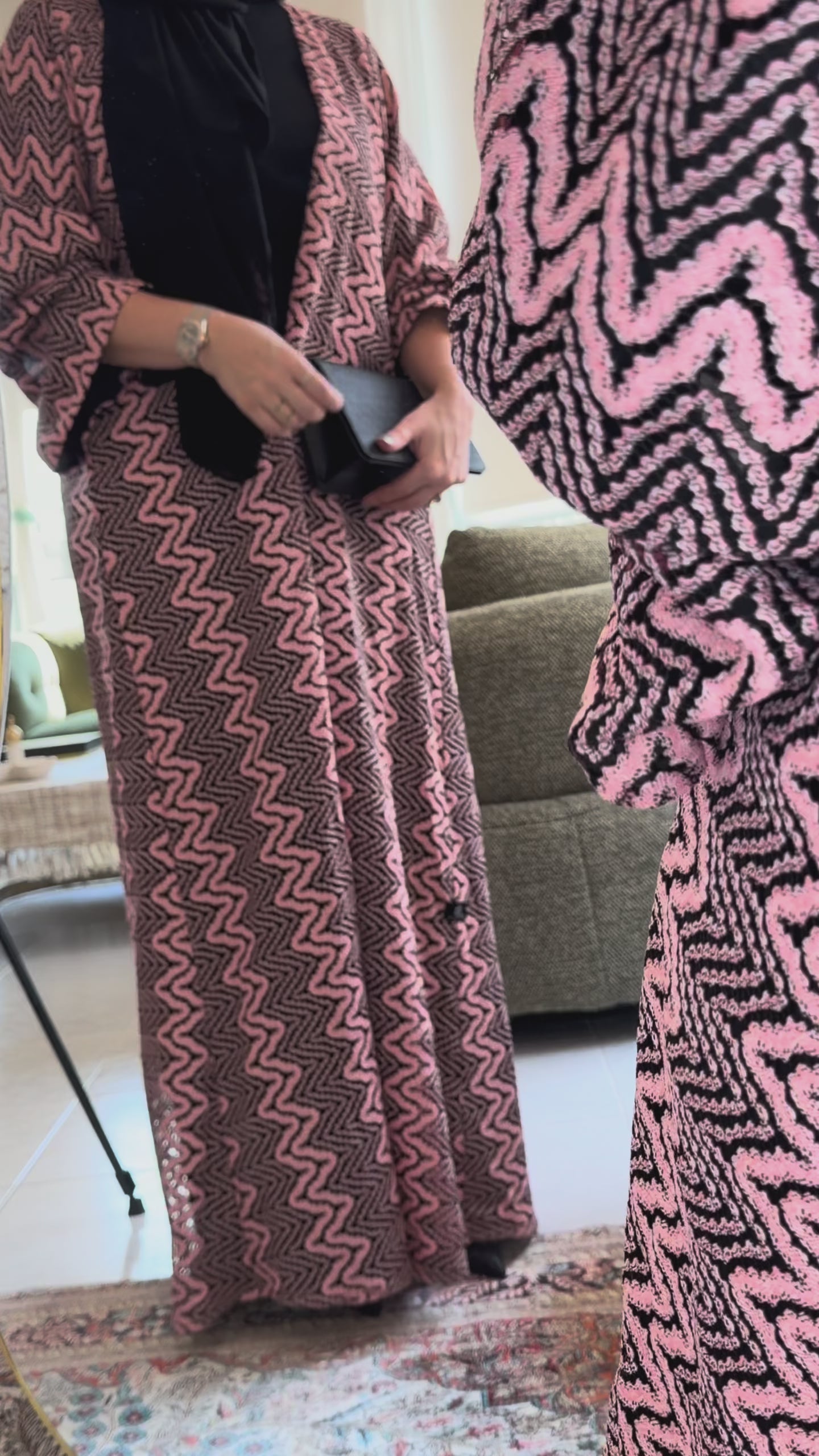 Blushwave Abaya